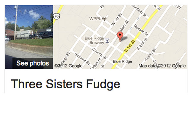 Three Sisters Fudge